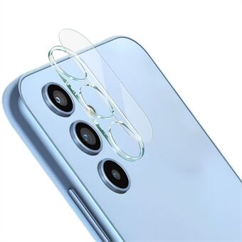 IMAK til Samsung Galaxy A54 5G Ultra Clear kameralinsebeskytter Slidbestandig integreret hærdet glas linsefilm + akryl linsehætte