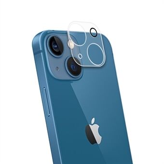 Til iPhone 14 Max  fuld dækning Høj gennemsigtighed Anti-eksplosion AGC glas bagkamera linsebeskytter