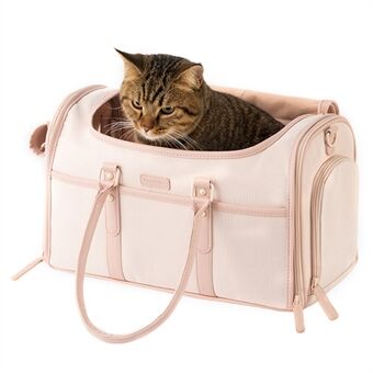 LDLC QS-089 Quality Mesh Design Carrier Dog Carrier Bag Cat Carrier Foldable Pet Carrying Tote Bag Handbag