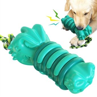 GYL-01 Hundetyggelegetøj Hvalpetændertyggeværktøj Tyggelegetøj til hundevokallyd med reb til træning og rensning af tænder (BPA-fri, FDA-certificeret)