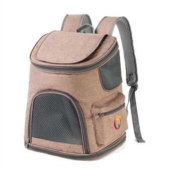 QS-092 Portable Cat Carrier Tote Backpack Breathable Pet Shoulder Bag for Travel Outdoor