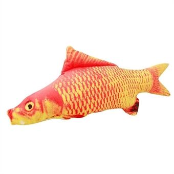 Cat Toy Electric Wagging Fish USB Charging Realistic Carp Doll Fish Plush Toy