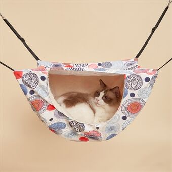 TG210700229 Cat Cage Hammock Hanging Soft Dual-layer Pet Bed Pet Hammock for Kitten Ferret Puppy Cat and Small Pet
