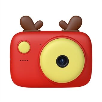 A2 2,4 tommer IPS-skærm Macaron Cute Camera 4000W Dual Lens 1080P minikamera med 16G hukommelseskort til børn