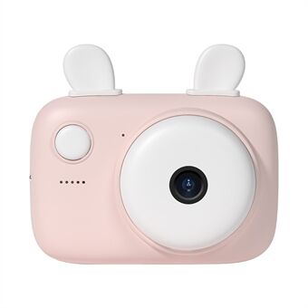 A2 2,4 tommer IPS-skærm Macaron Cute Camera 4000W Dual Lens 1080P bærbart minikamera med snor til Kids (ingen hukommelseskort)