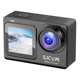 SJCAM SJ8 Action-kamera med to skærme 2,33" berøringsskærm 4K HD-kamera Multifunktionel vandtæt rideoptager med Vision til fotografering