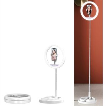 JM-01 29 cm Ring LED-ringlampe Foldbar med Stand til selfie-videooptagelse live-udsendelse