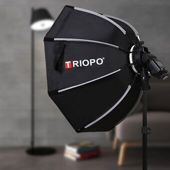 TRIOPO KX65 Hot Shoe Foldbar Flash Diffuser Softbox Spotlighting Cloth Photo Diffuser Soft Light Box