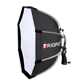 TRIOPO KS55 55 cm bærbar Outdoor oktagon paraply Softbox Flash Speedlite Soft Box Reflector til Photo Studio