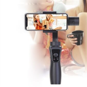 S5 Anti-Shake 3-akset håndholdt kardanstabilisator til GoPro og smartphones