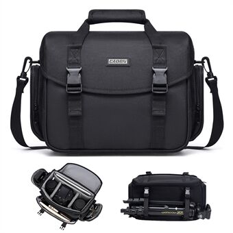 CADEN D13 Outdoor fotografering stødsikker skuldertaske til Nikon Canon Sony kamera stativ linse taske, størrelse: S