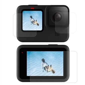 AT1092 6 stk/sæt High-definition PET skærmbeskyttere linsefilm til GoPro Hero9