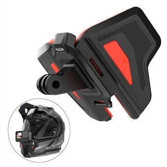 TELESIN GP-HBM-MT2 Motorcykelhjelmmontering Hageholder fikseringsbeslag til GoPro Action-kamera
