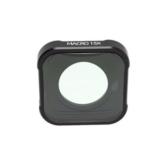 SHEINGKA G9-01 HD 15X makroobjektiv optisk glaskameraobjektiv til GoPro Hero 9/10 actionkamera