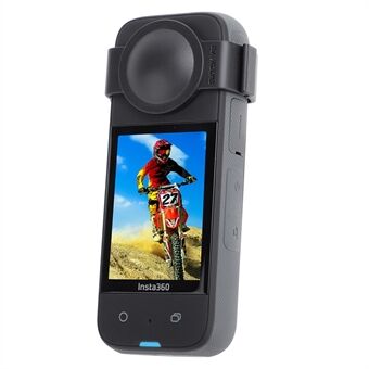 SUNNYLIFE IST-G517 objektivbeskytter til Insta360 X3 Lens Guard Anti-ridse kamera linsedæksel med spændelås