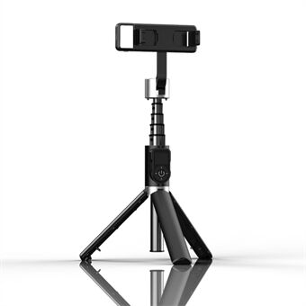 P70D aluminiumslegering Udtrækkelig Bluetooth Selfie Stick LED Fyldningslys med stativ