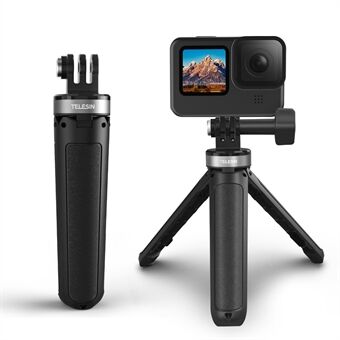 TELESIN GP-MNP-092-X Mini Udtrækkeligt Selfie Stick Tripod Desktop Stand til GoPro Action-kamera