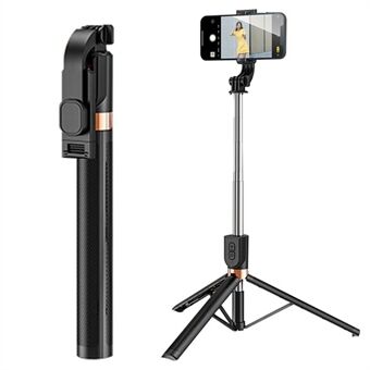 KH6 Udtrækkelig 1,7 m Mini Selfie Stick Stativ Fjernbetjening Telefonholder Stand til Tik Tok Livestream Videooptagelse Fotografering