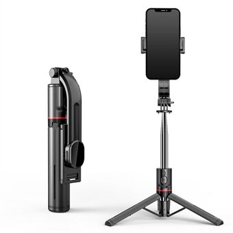 L13 1130 mm forstærket, forlængelig Selfie Stick Trådløs multifunktionel Selfie- Stand