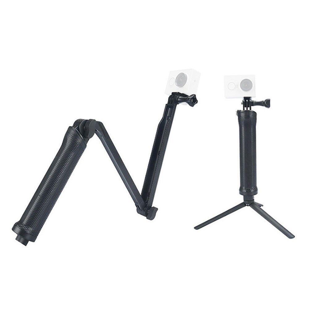 Lærd lommetørklæde Recollection X-119-1 til GoPro 3-vejs foldbar stang monopod kamera Stand holder  Udtrækkelig armbeslag