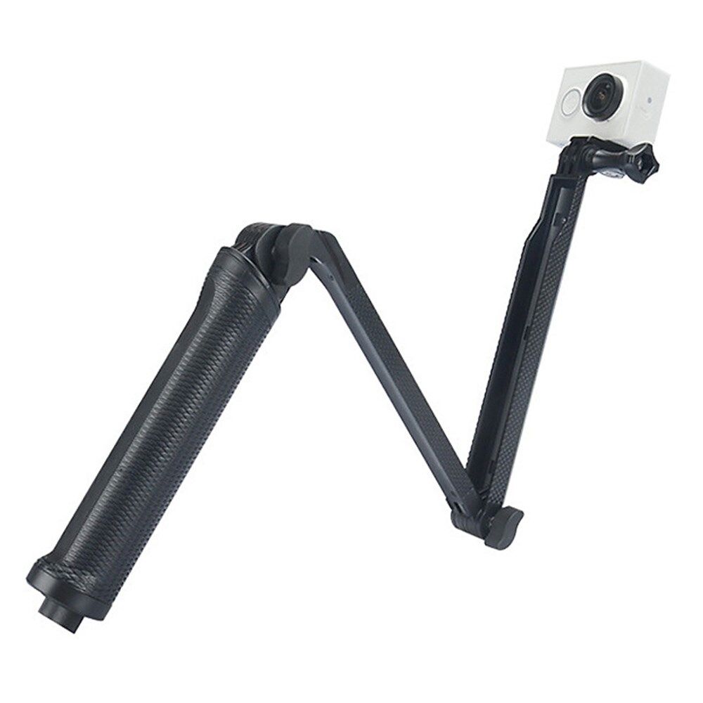 Lærd lommetørklæde Recollection X-119-1 til GoPro 3-vejs foldbar stang monopod kamera Stand holder  Udtrækkelig armbeslag