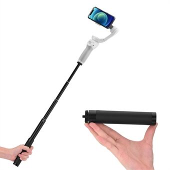 Udtrækkelig Rod Selfie Stick Håndholdt Gimbal Anti-shake Tripod til DJI OSMO 4
