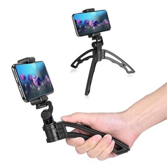 APEXEL APL-JJ04 Desktop Anti-Shake Håndholdt Mini Tripod Selfie Stick Monopod Stand til Mobiltelefonkamera