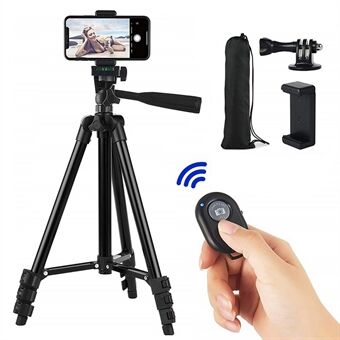 3120 Portable Aluminium Tripod 360-Degreed Horizontal Extendable Bracket Camera Phone Holder Stand with Bluetooth Remote Control