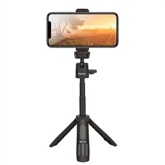 JMARY MT19 Bærbar Mini Udtrækkelig Selfie Stick-kamera Mobiltelefonholder Live Streaming Stativ Desktop Stand