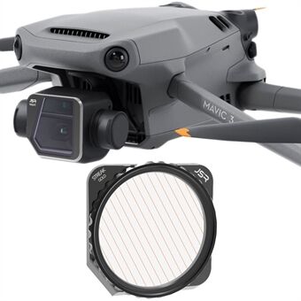 JUNESTAR JSR-1825-23 til DJI Mavic 3 børstet guld filter Optisk glas drone kamera linse filter