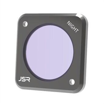 JUNESTAR JSR-1339-14 Til DJI Action 2 NIGHT Filter Optisk glas Anti-lysforurening Kameralinsefilter