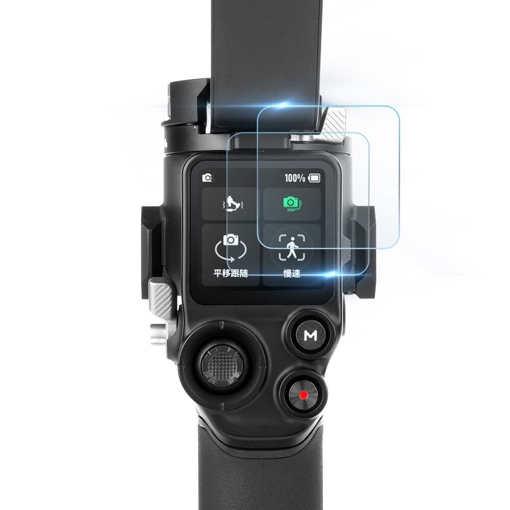 SUNNYLIFE RO-GHM449 stk til DJI 3/RS 3 Pro Håndholdt stabilisator Hærdet glas Touch Screen Protector Anti-fingeraftryk dækfilm