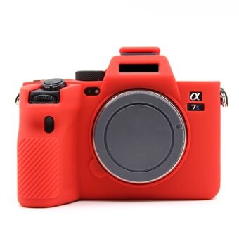 Til Sony A7S III / ILCE-7SM3 / A1 kamera Anti-drop silikone etui Blødt beskyttelsescover