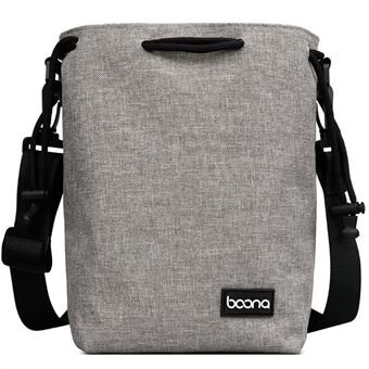 BAONA BN-H010 Stor størrelse spejlreflekskamera bæretaske Oxford stof snoretræk Kameralinse beskyttende pose Crossbody taske