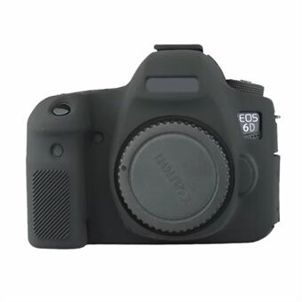 Silikone etui til Canon EOS 6D digitalkamera Anti-ridse beskyttelsesdæksel Skridsikker teksturbeskytter