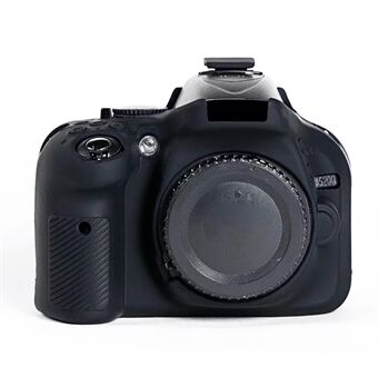 Til Nikon D5200 / D5100 Silikone Skin Case Kamera DSLR taske Anti-ridse beskyttelsescover