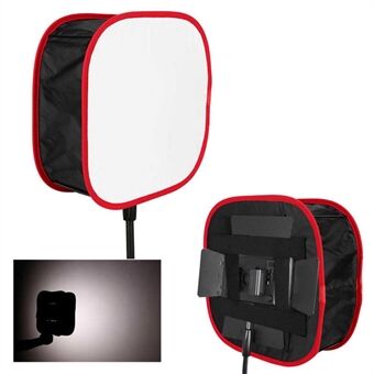 Universal Photo Studio Foldbar Sammenklappelig Firkantet Softbox Diffuser til LED Lampe Flash Light