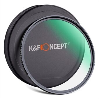 K&F CONCEPT KF01.1869 Nano X 82 mm MC UV-beskyttelse Rundt filter Stødsikkert HD vandtæt hærdet glas DSLR kameralinsefilter med 28 flerlagsbelægninger
