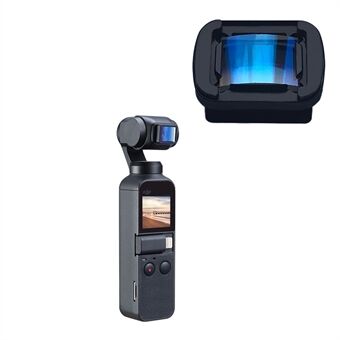 1,33X Anamorphic Lens vidvinkelobjektiv til DJI Osmo Pocket/Pocket 2 Filmoptagelse Videooptagelse Kameralinse
