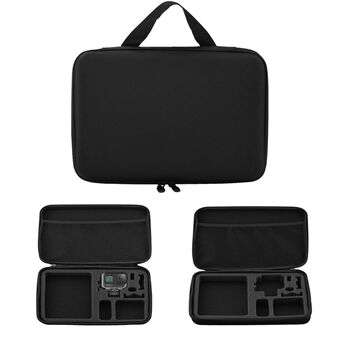 Bærbar bæretaske Stor størrelse tilbehør Anti-chok opbevaringstaske til GoPro Hero 9