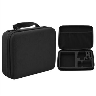 EWB8067_1 Stor størrelse bærbar kamera lynlås håndtaske Stødsikker bæretaske opbevaringstaske til GoPro Hero 10/9