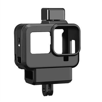 UURIG G8-9 Sportskamera ABS Cage Frame Case Tilbehør til GoPro Hero 8