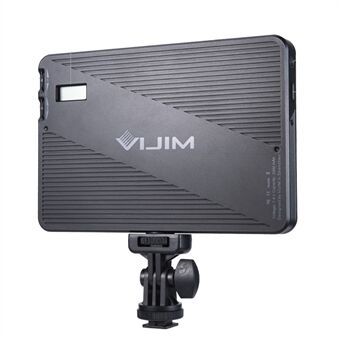 ULANZI VIJIM VL108 LED-fotograferingslys 3200K-5500K Dæmpbar panellampe Video Vlog Fyldlys