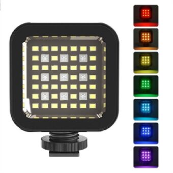 ST-49W Vandtæt LED Video Mini RGB Fyld Natlys Dykkerundervandslys til GoPro-kamera