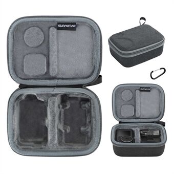 SUNNYLIFE OA3-B510 Standard Combo Taske til DJI Osmo Action 3 Anti-ridse bæretaske Slidbestandig stødsikker taske med rem/spænde