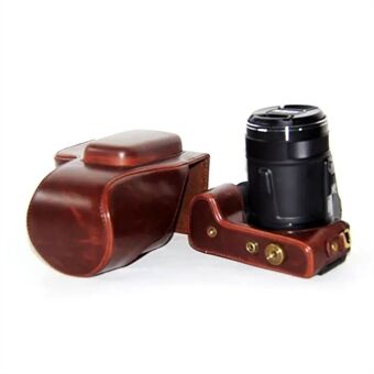 PU læder kamera beskyttelses taske til Nikon Coolpix P900S