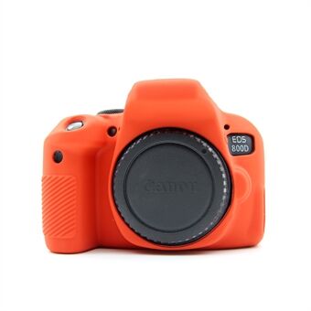 Blødt silikonebeskyttende etui til Canon EOS 800D DSLR-kamera