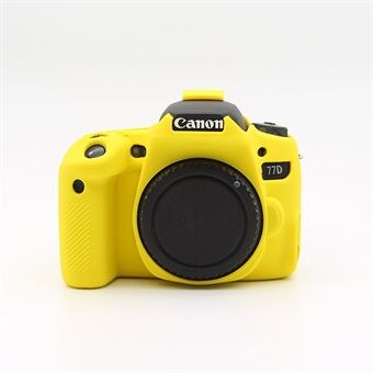 Blødt silikonebeskyttende etui til Canon EOS 77D kamera
