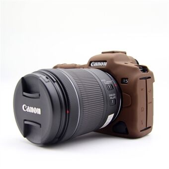Blødt silikone kamera beskyttende etui til Canon EOS R5