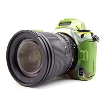 For Nikon Z6II Z7II Z5 SLR Camera Anti-drop Silicone Case Plain Protective Cover